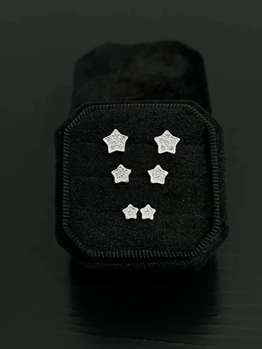 Trio de Estrelas Cravejado