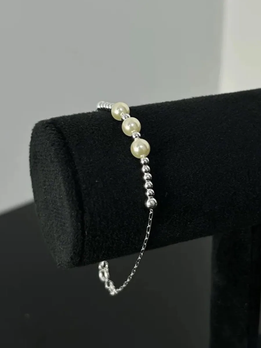 Pulseira 3 Pérolas